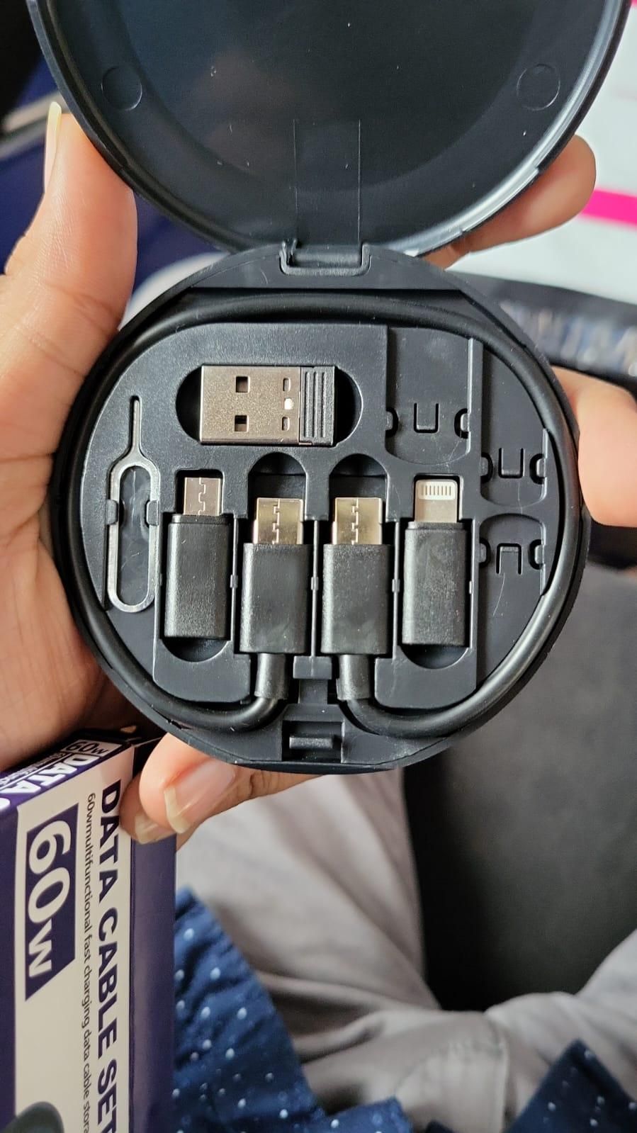 Fast Charging Travel Cabel Set - Sxndhu Hub