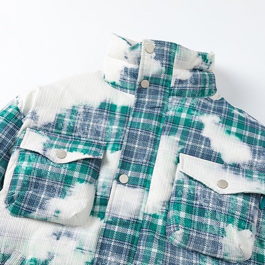 Winter New Retro Plaid Loose Cotton Coat Coat - Sxndhu Hub