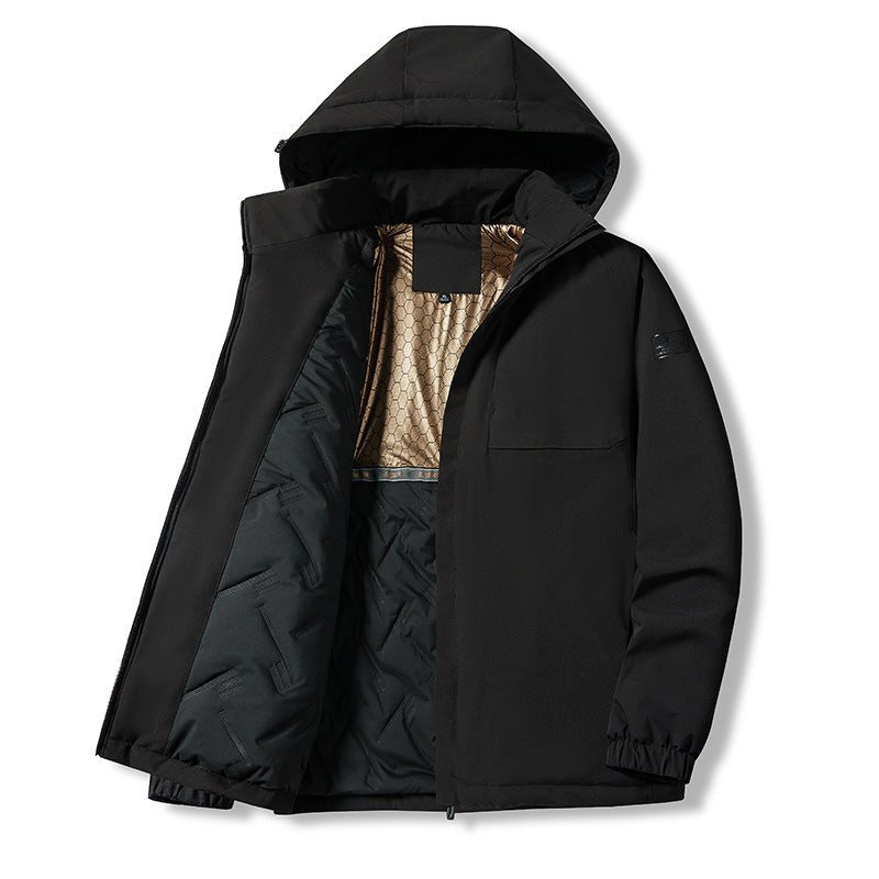 Autumn And Winter Outdoor Temperature Sensing Windproof Waterproof Jacket - Sxndhu Hub