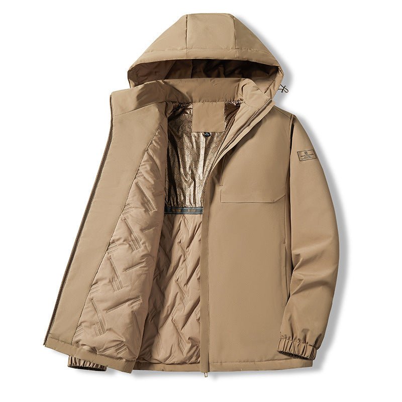 Autumn And Winter Outdoor Temperature Sensing Windproof Waterproof Jacket - Sxndhu Hub