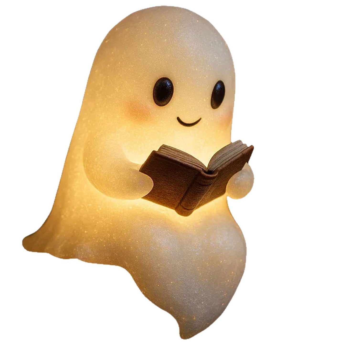 Cute LED Ghost Night Light Children's Nightlight Gift Bedside Sleep Lamp Halloween Decorations Lovely Ghost Lamp Warm Light - Sxndhu Hub