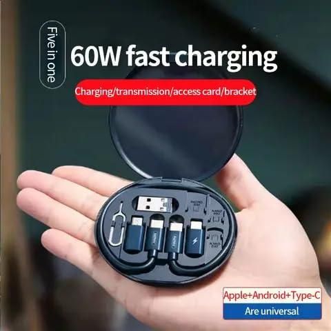 Fast Charging Travel Cabel Set - Sxndhu Hub