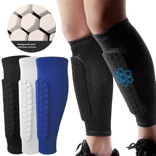 Honeycomb Shank Protection Foot Sock Men's Anti - collision Non - slip - Sxndhu Hub