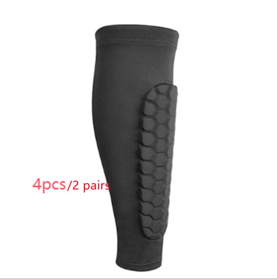Honeycomb Shank Protection Foot Sock Men's Anti - collision Non - slip - Sxndhu Hub