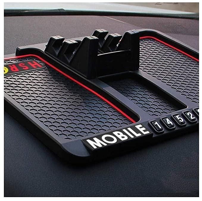 HSR Car Accessories Multifunction Phone GPS Holder Anti - Slip Silicone Pad and Car Mobile Holders for Car Dashboard - Sxndhu Hub