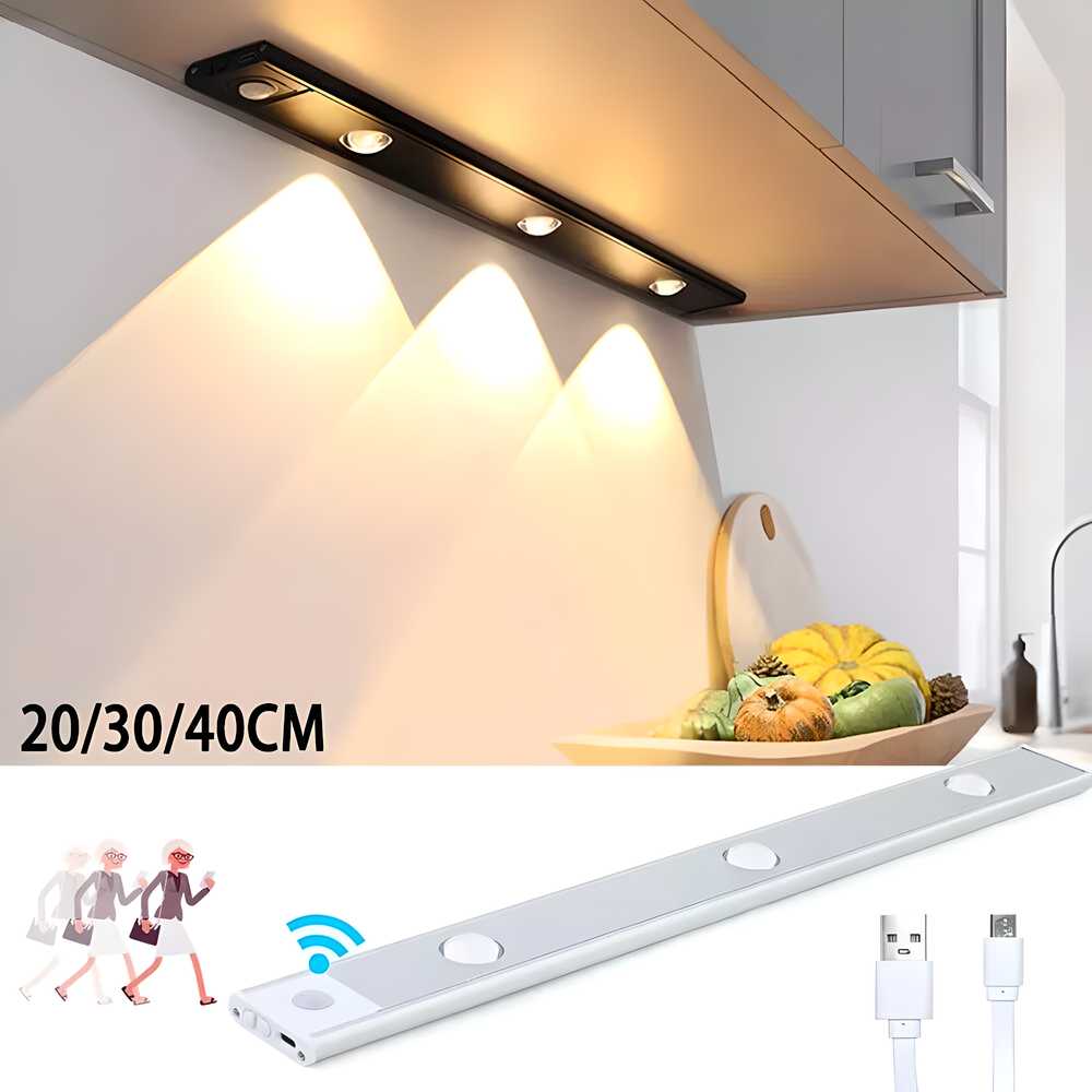 LED PIR Motion Sensor Cabinet With USB Rechargeble - Sxndhu Hub
