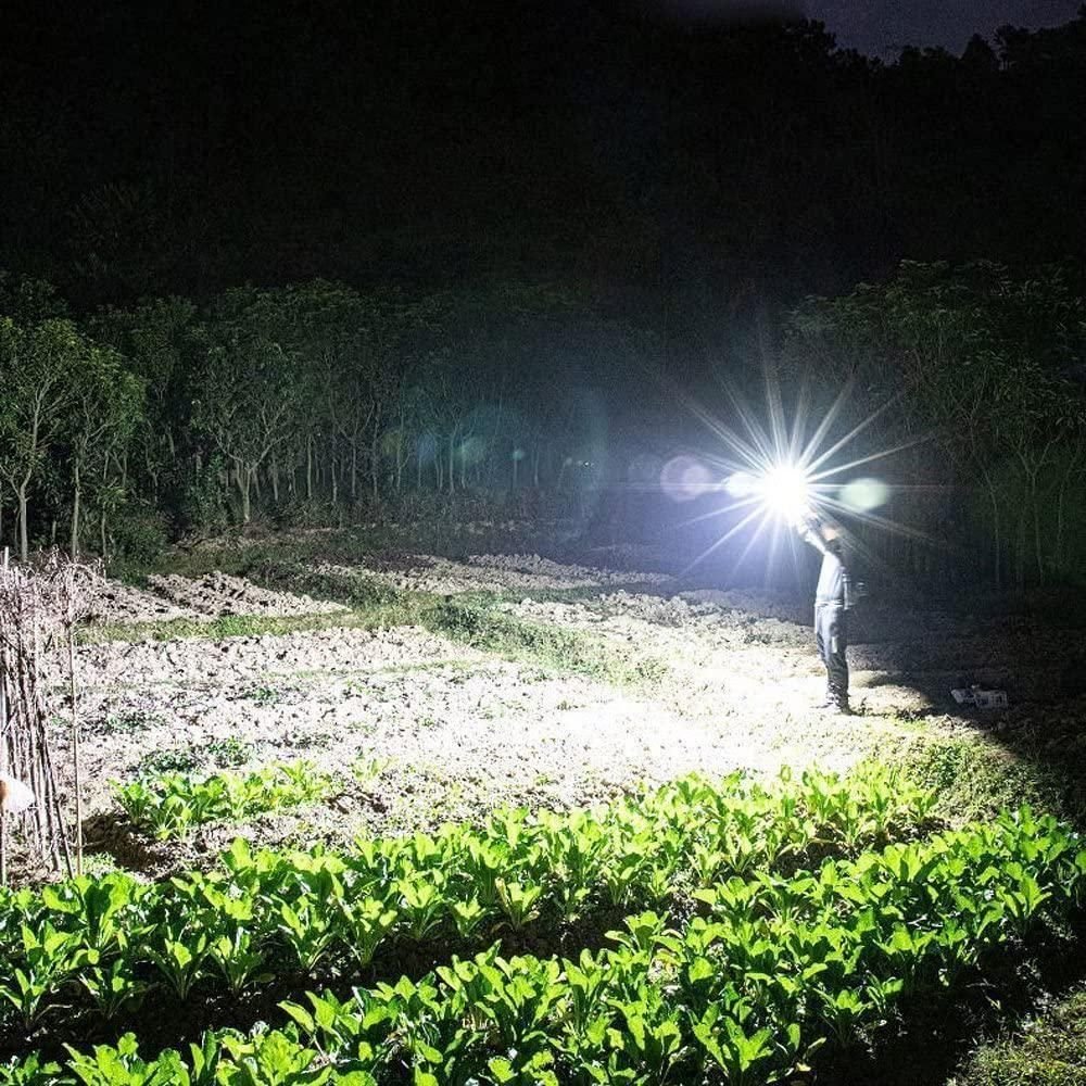 Portable Rechargeable Torch LED Flashlight - Sxndhu Hub