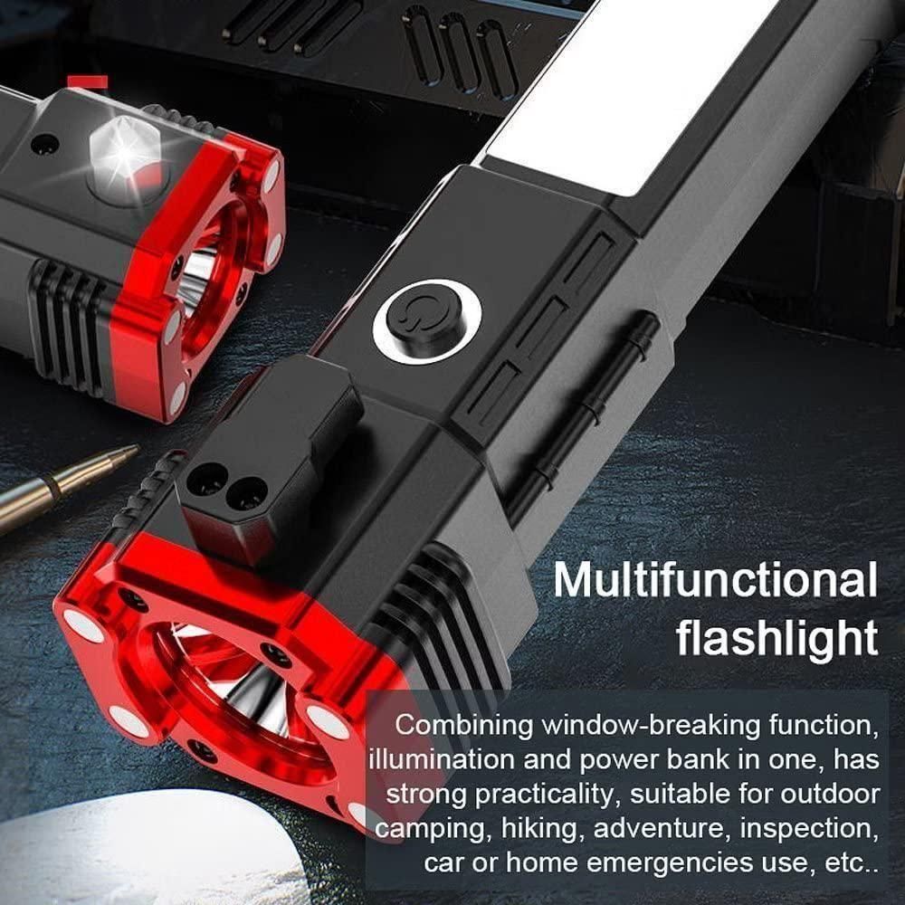 Portable Rechargeable Torch LED Flashlight - Sxndhu Hub