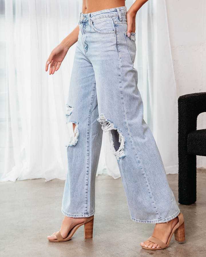 Ripped Slimming Jeans For Women - Sxndhu Hub