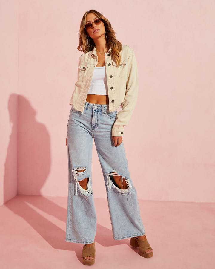 Ripped Slimming Jeans For Women - Sxndhu Hub