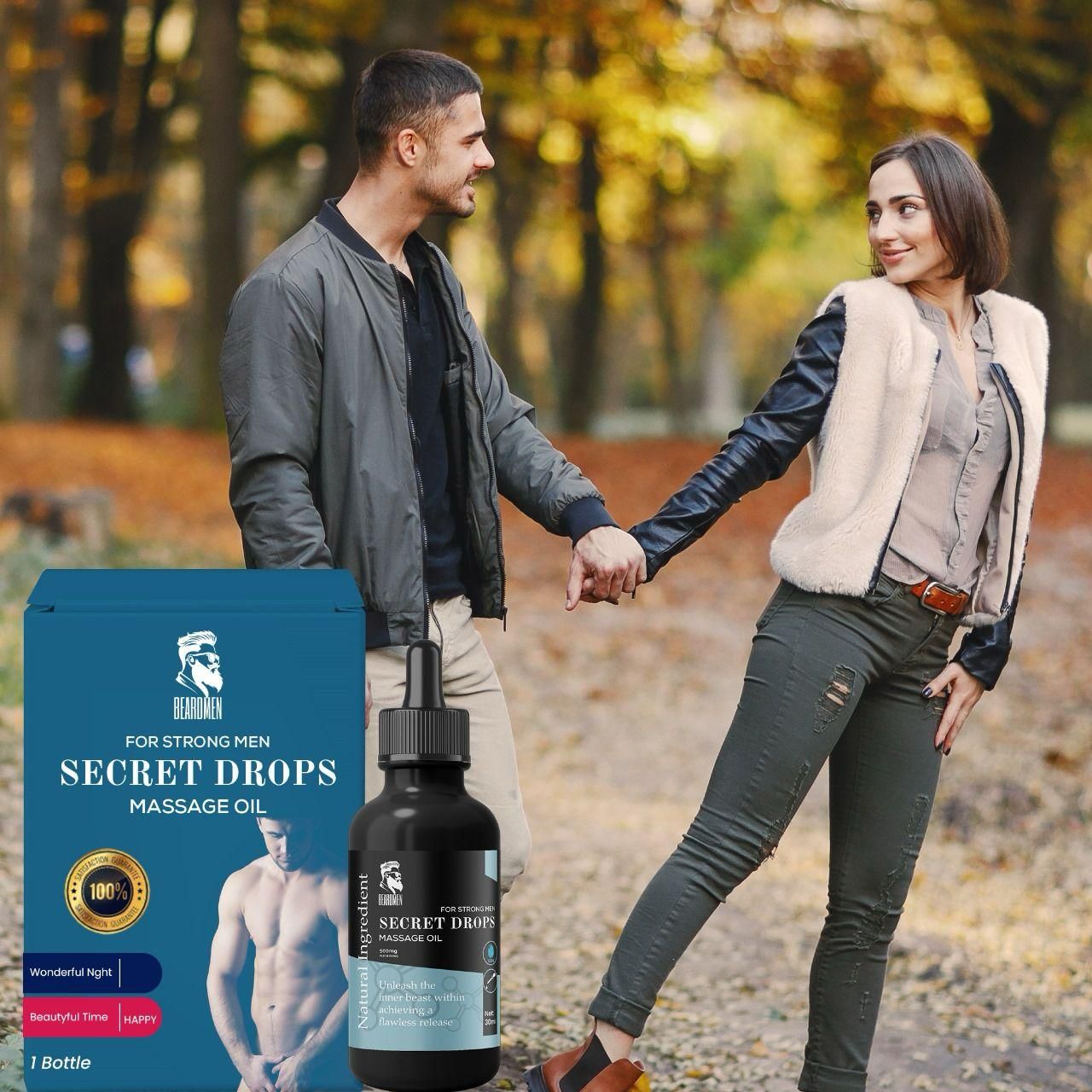 Secret Drops Massage Oil 60ml Pack of 2 - Sxndhu Hub
