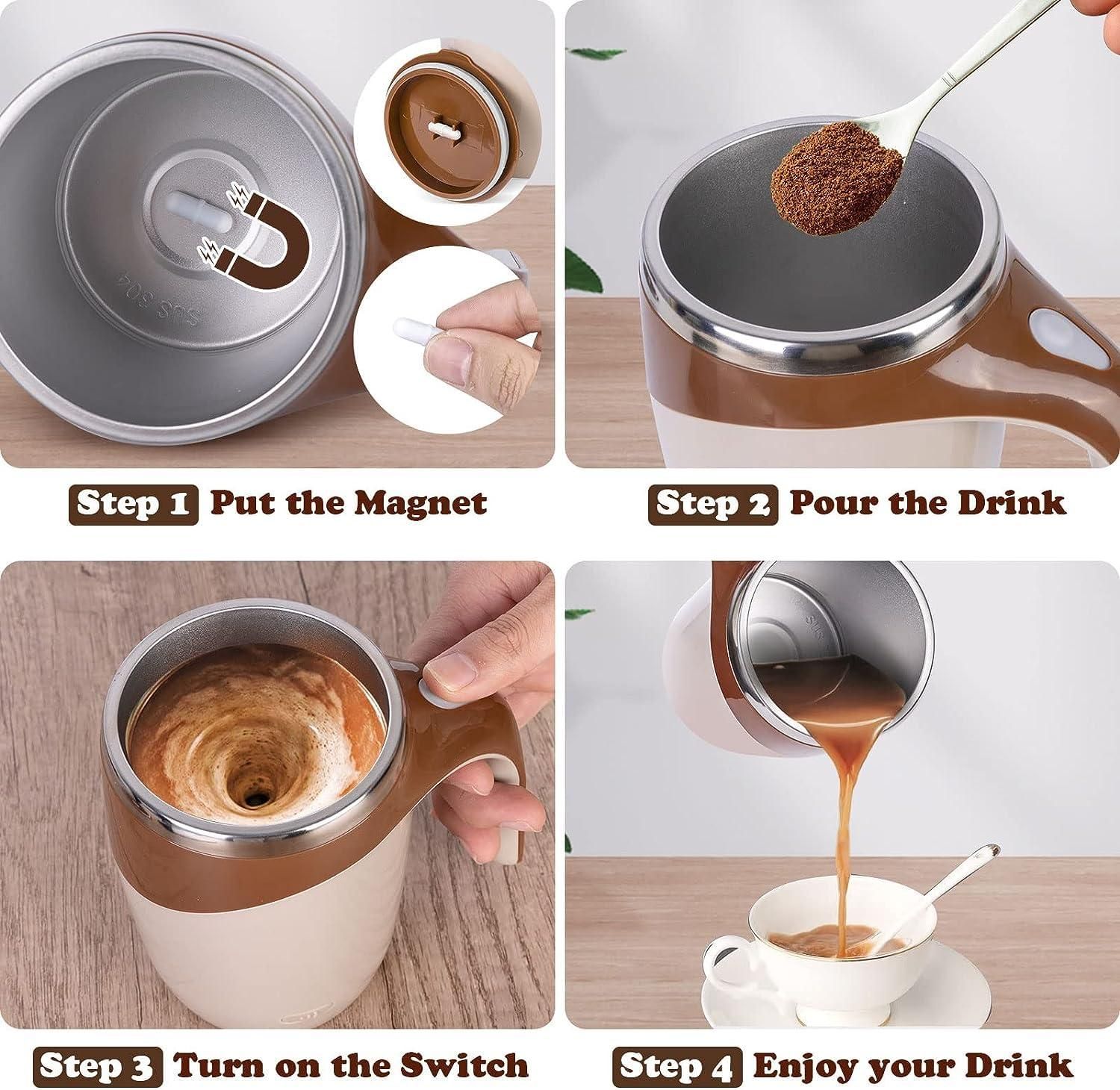 Self Stirring Magnetic Mug - Sxndhu Hub