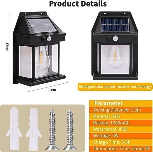 Solar Light Outdoor Wall Light - Sxndhu Hub
