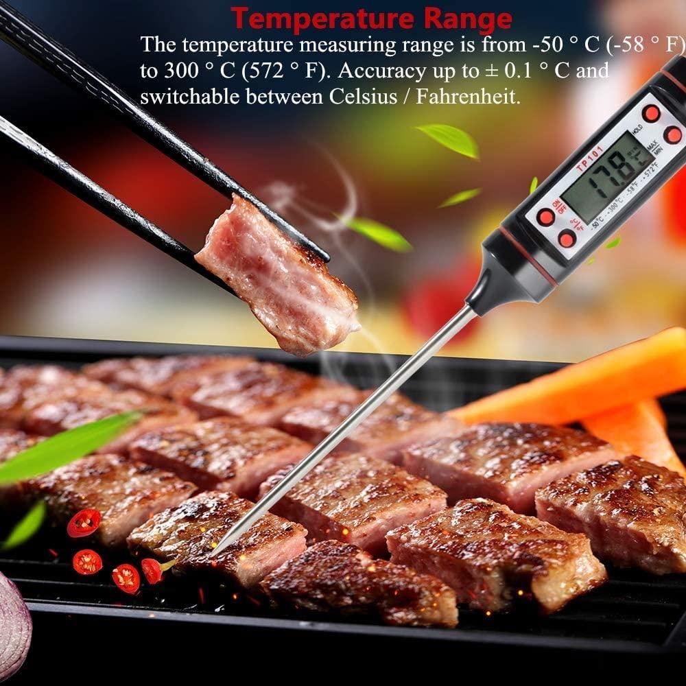 Stainless Probe Kitchen Food Meat Thermometers - Sxndhu Hub