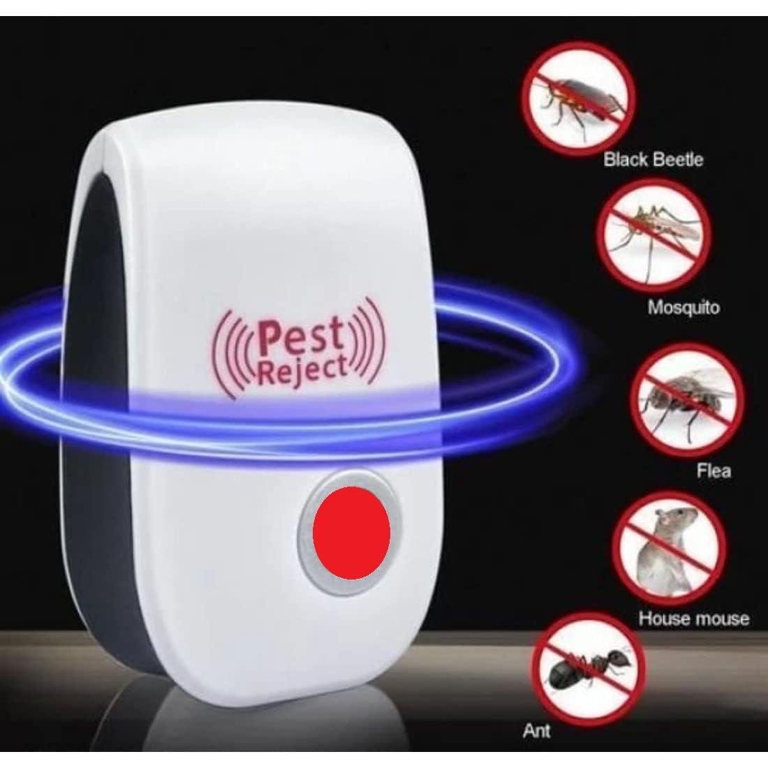Ultrasonic Pest Repeller for Mosquito, Cockroaches, etc (Pack of 2) - Sxndhu Hub