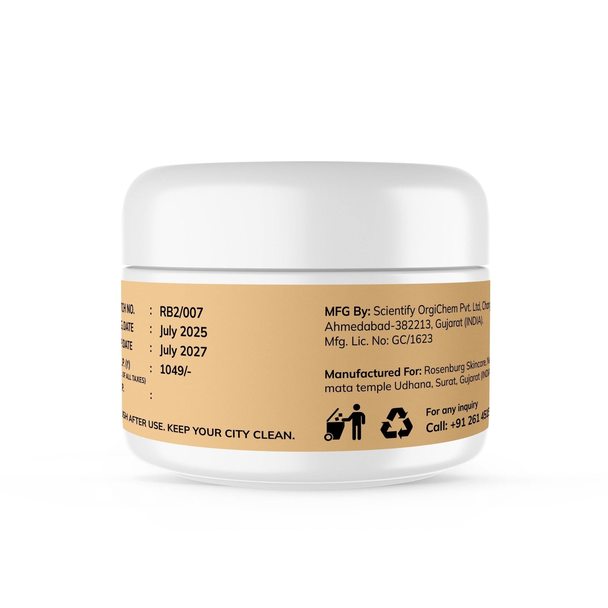 Vitamin C+ Pure Glow Cream 100 gm Pack of 2 - Sxndhu Hub