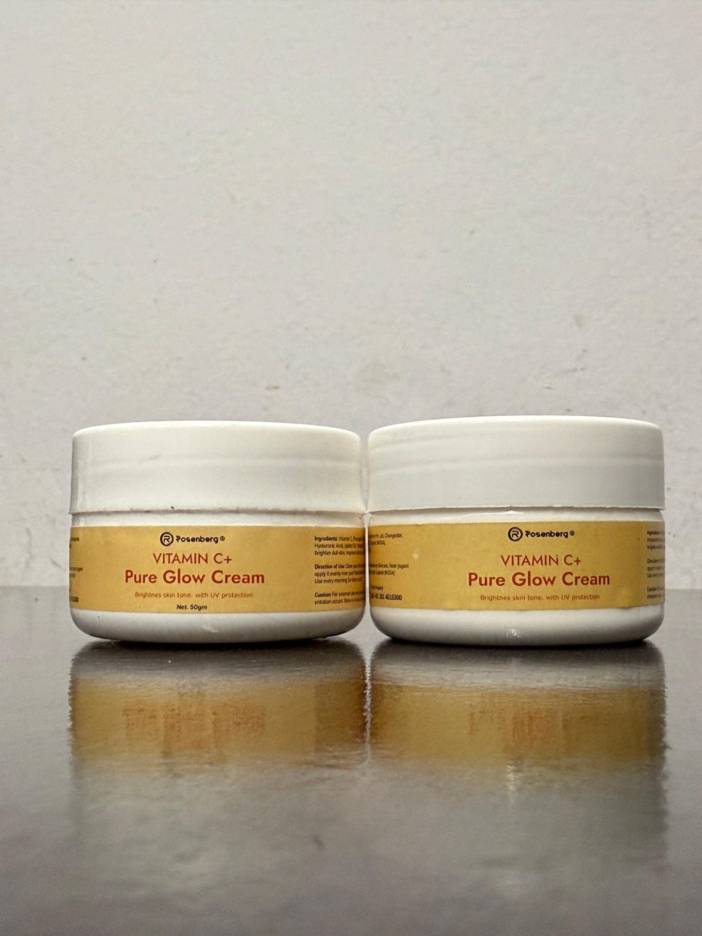 Vitamin C+ Pure Glow Cream 100 gm Pack of 2 - Sxndhu Hub