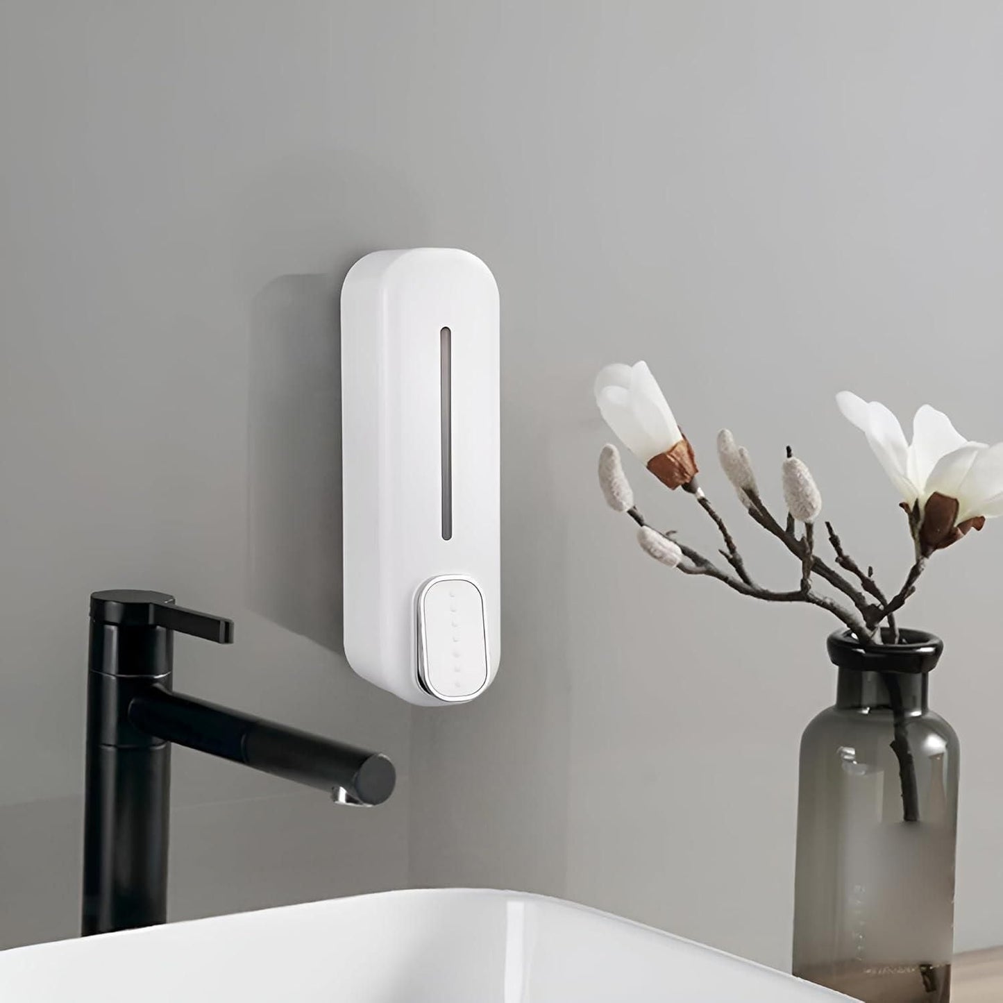 Wall - Mounted Press Soap Dispenser - Sxndhu Hub